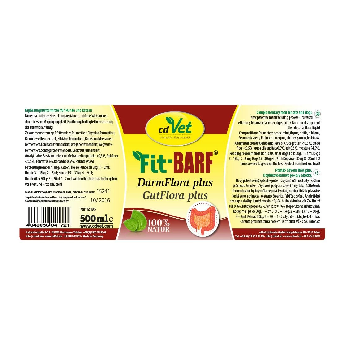 CdVet Fit-BARF DarmFlora Plus - Image 6