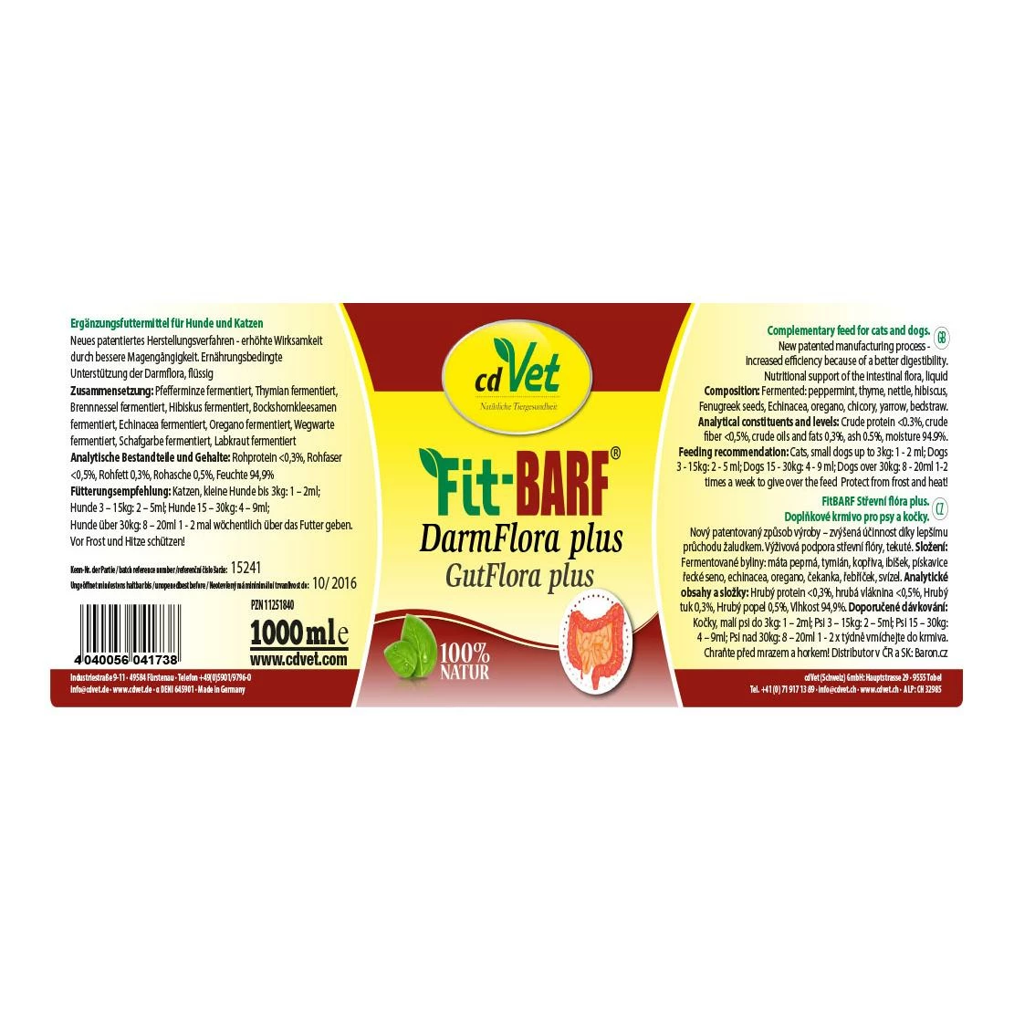 CdVet Fit-BARF DarmFlora Plus - Image 8