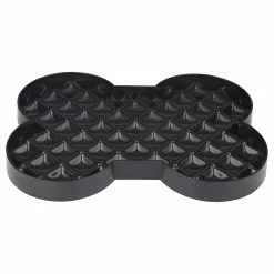 LickiMat Hundespielzeug Slodog Schwarz