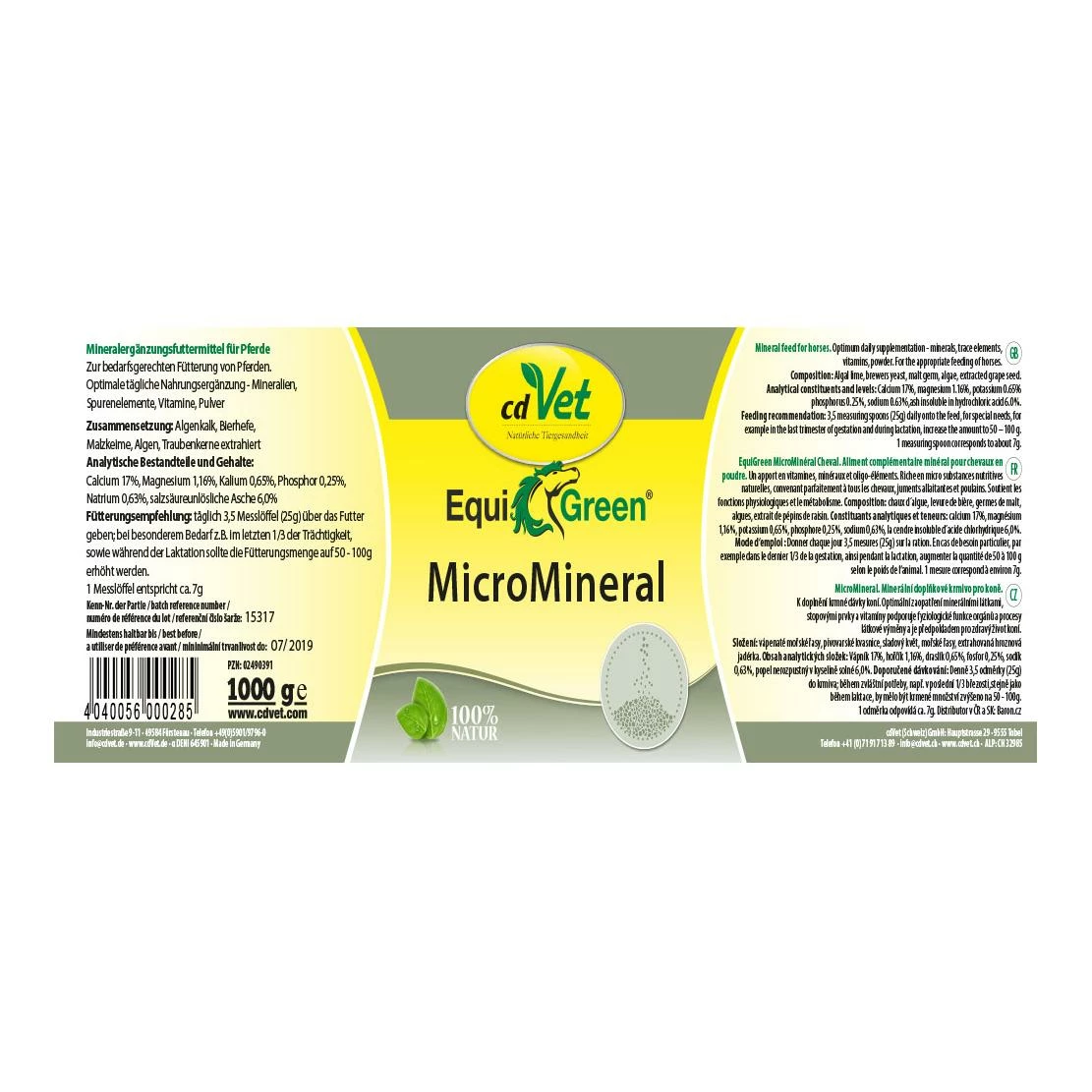 CdVet EquiGreen MicroMineral - Image 2
