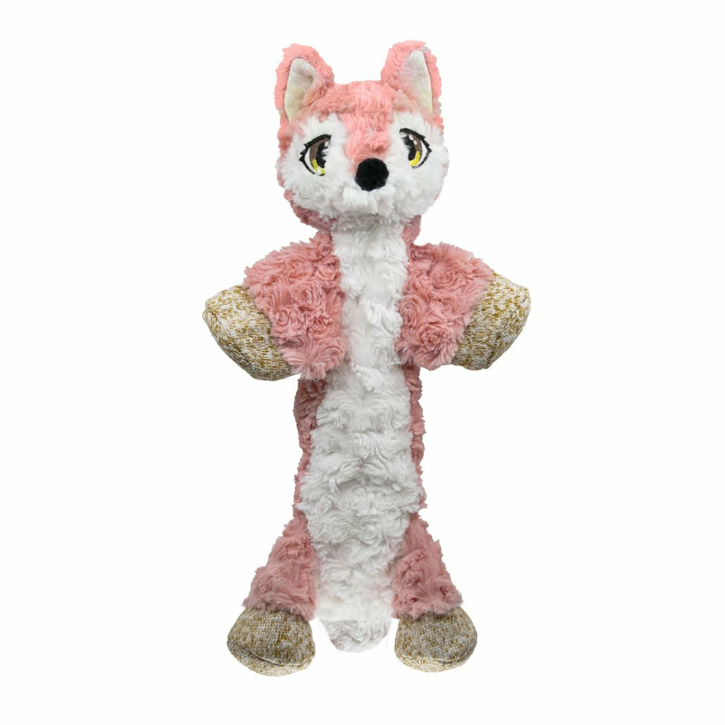 KONG Hundespielzeug Low Stuff Flopzie Fuchs M