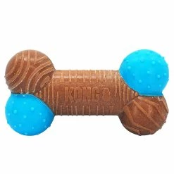 KONG Hundespielzeug CoreStrength Bamboo Knochen L