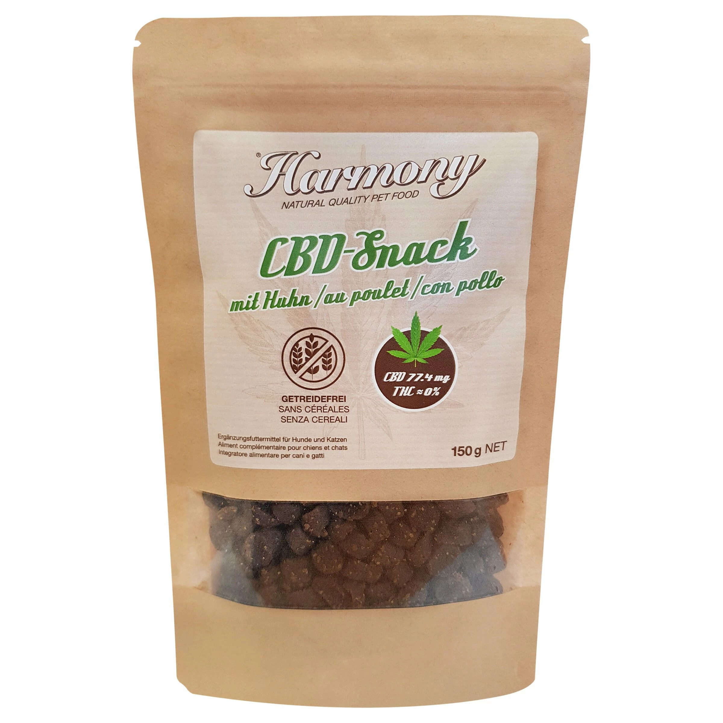 Harmony Natural CBD-Snack Huhn 150g
