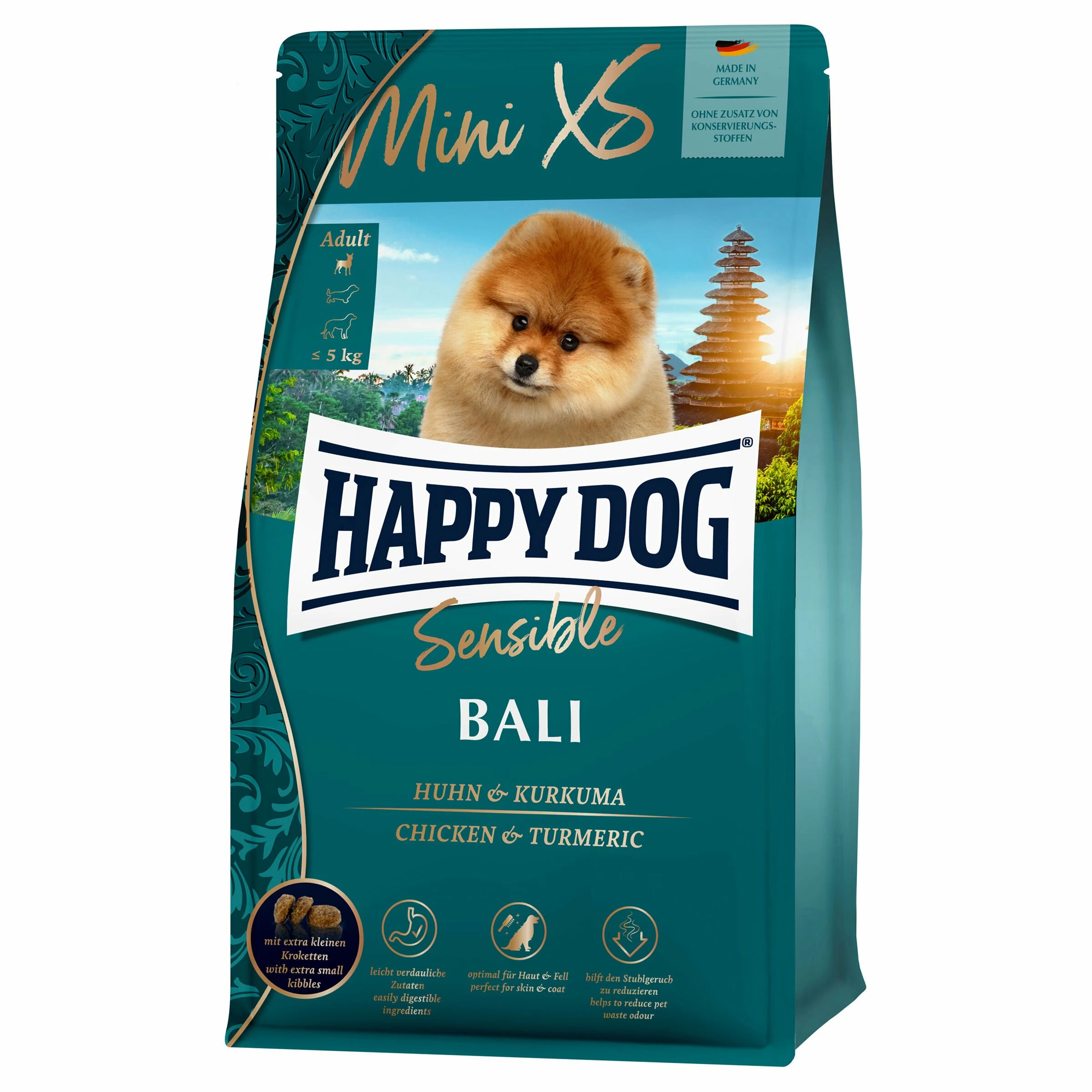 Happy Dog Hundefutter Sensible Mini XS Bali 1.3kg