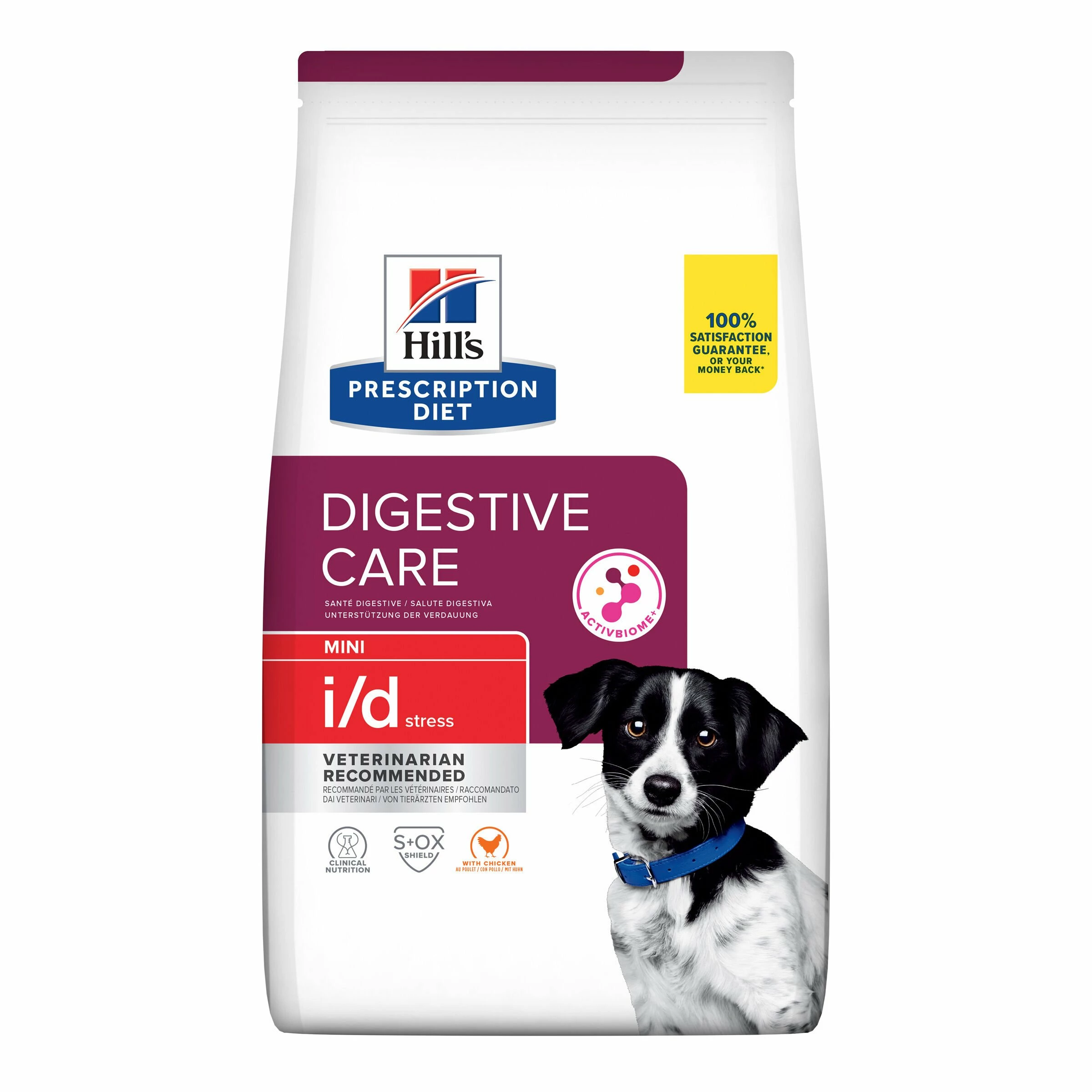 Hill's Vet Hundefutter Prescription Diet I/d Stress Mini Huhn 3kg