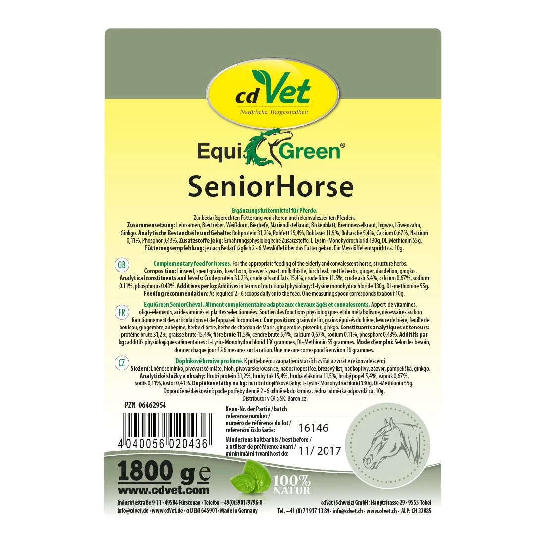 CdVet EquiGreen SeniorHorse - Image 2