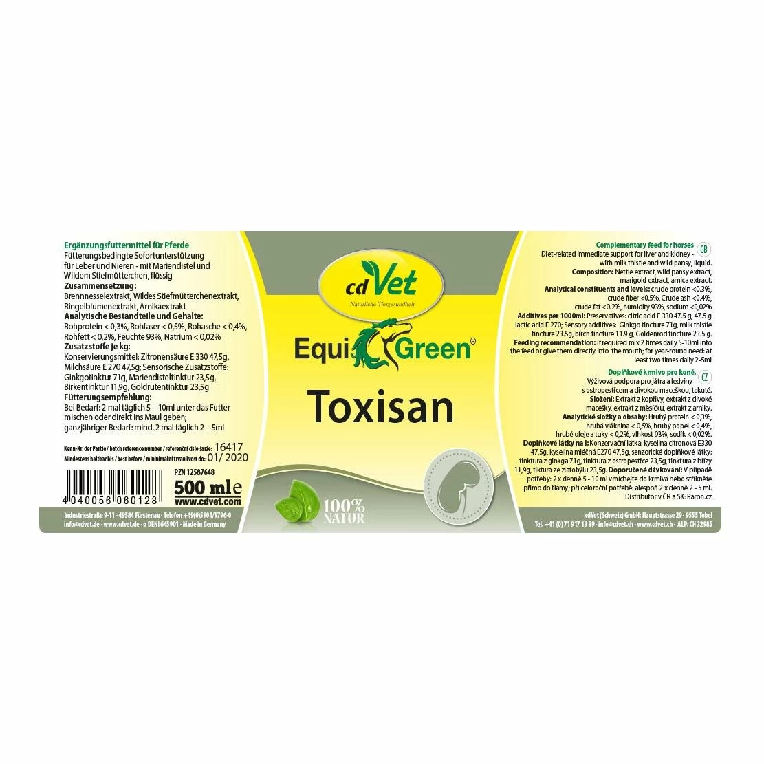 CdVet EquiGreen Toxisan - Image 4