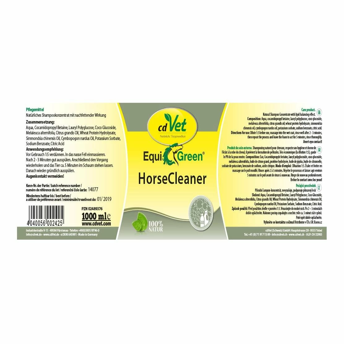 CdVet EquiGreen HorseCleaner - Image 4