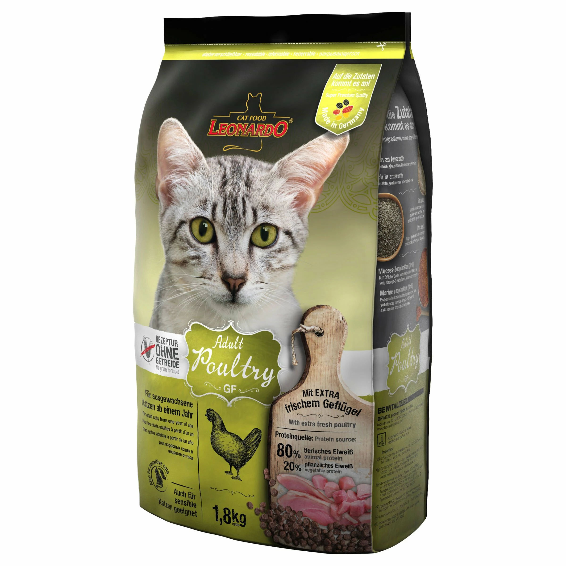 Leonardo Adult Poultry Getreidefrei 1.8kg