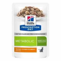 Hill's VET Katze Prescription Diet Metabolic Huhn Im Beutel 12x85g
