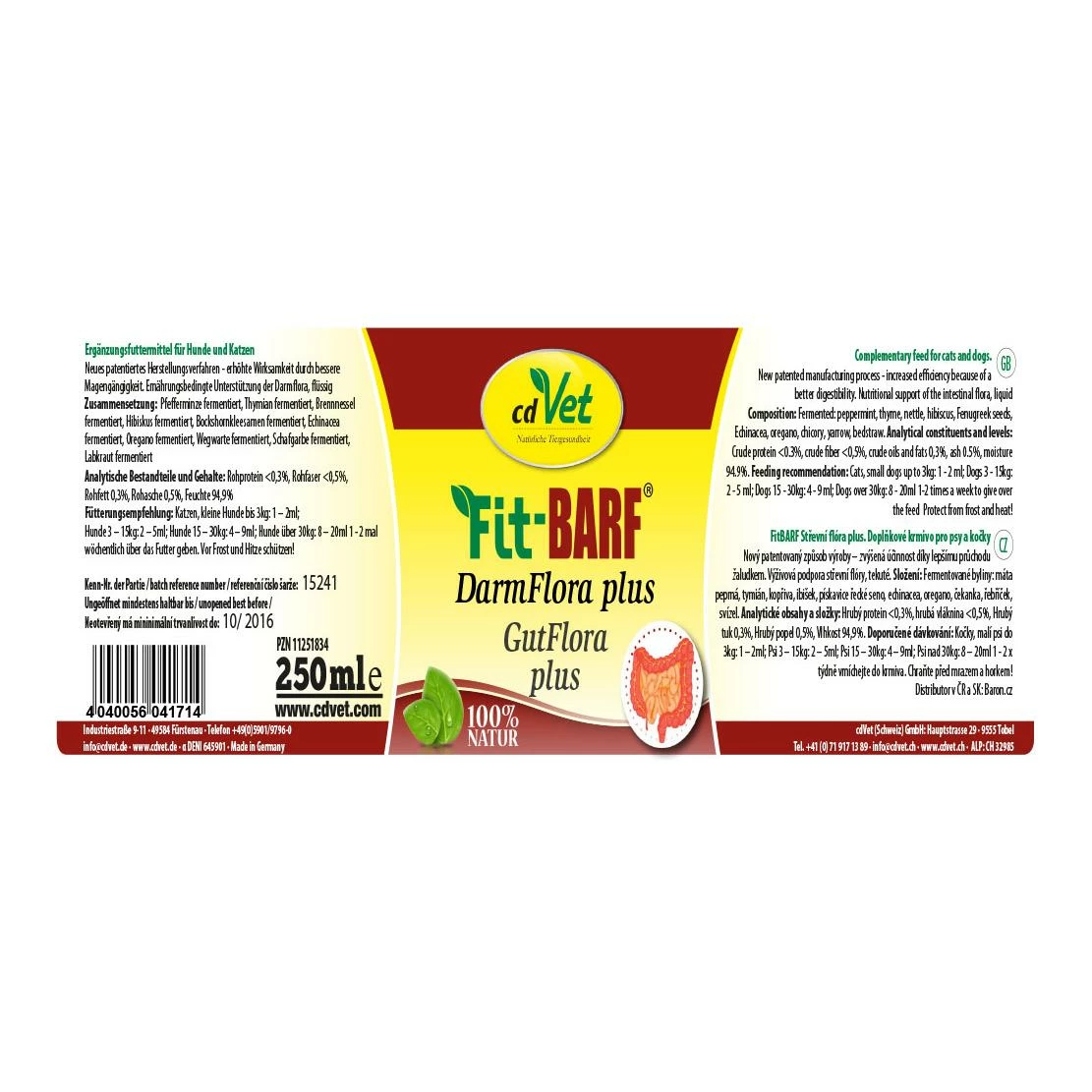 CdVet Fit-BARF DarmFlora Plus - Image 4