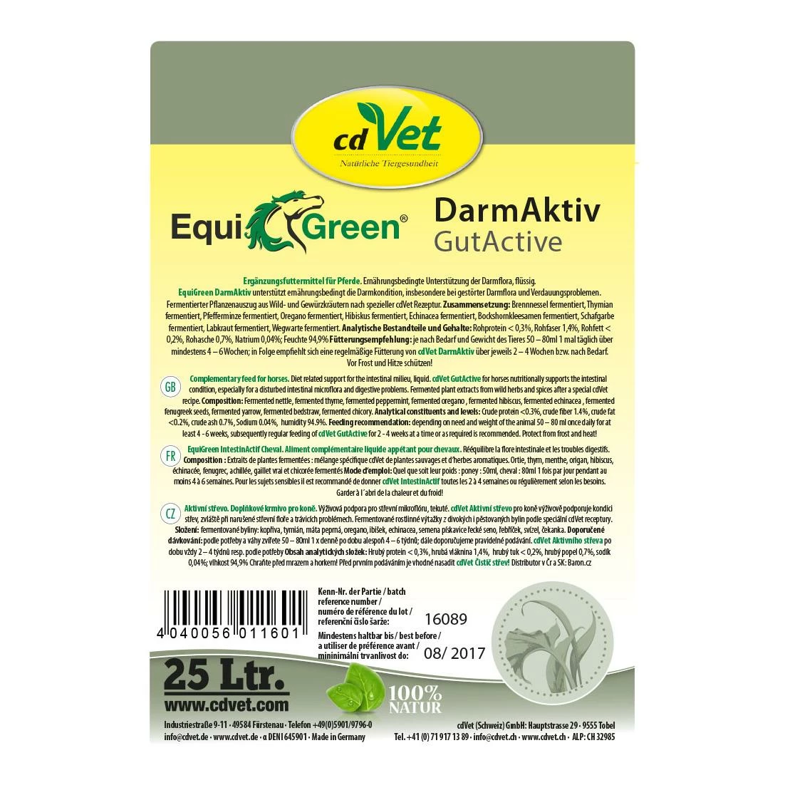 CdVet EquiGreen DarmAktiv - Image 8