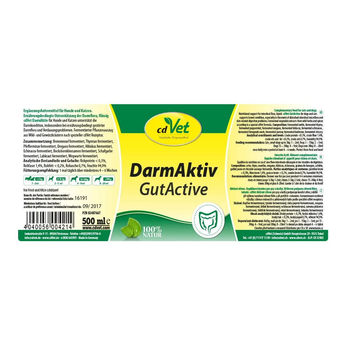 CdVet DarmAktiv Hund & Katze - Image 4
