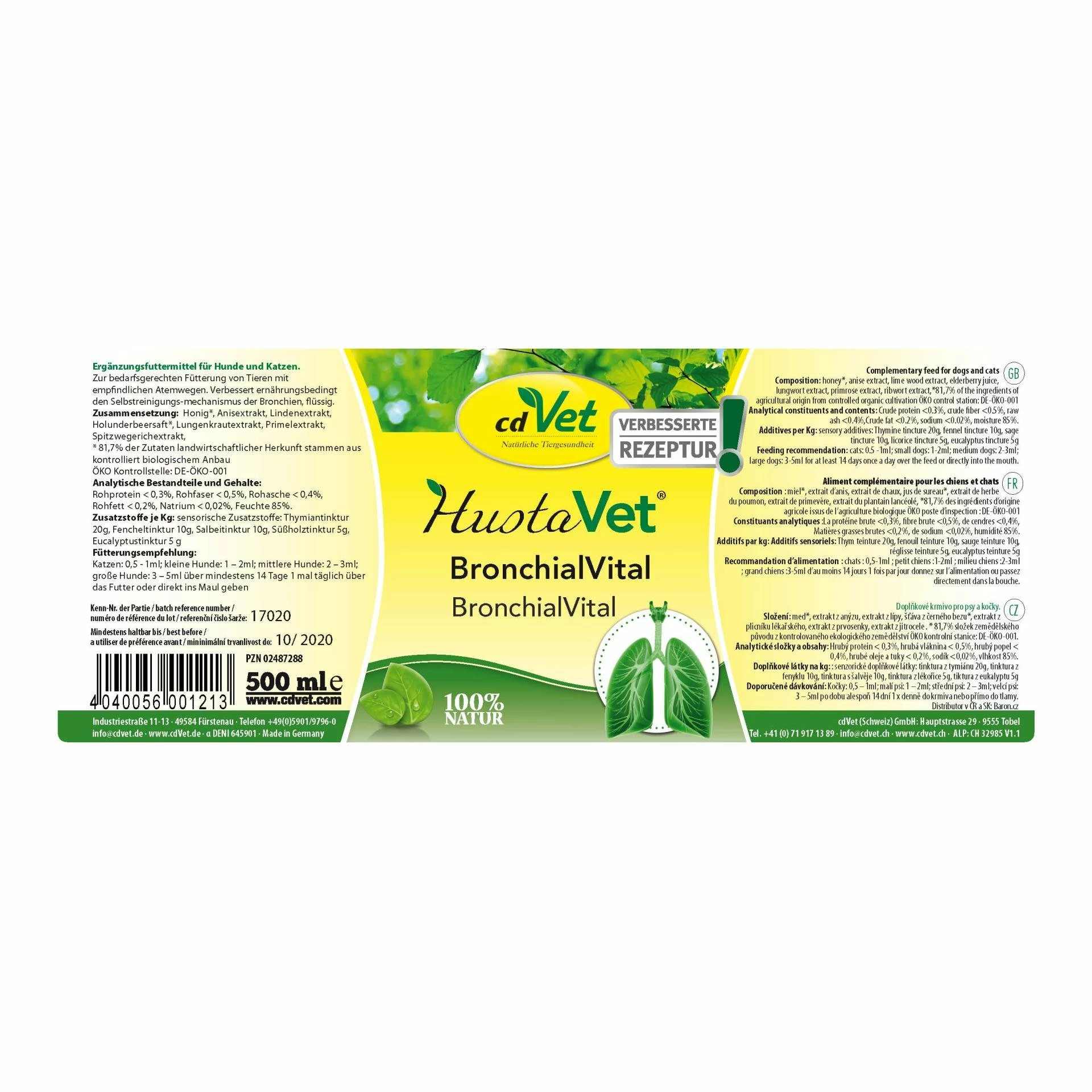 CdVet HustaVet BronchialVital - Image 6