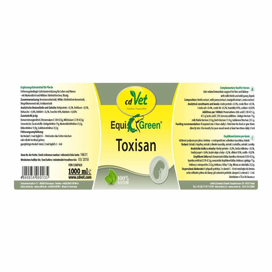 CdVet EquiGreen Toxisan - Image 6