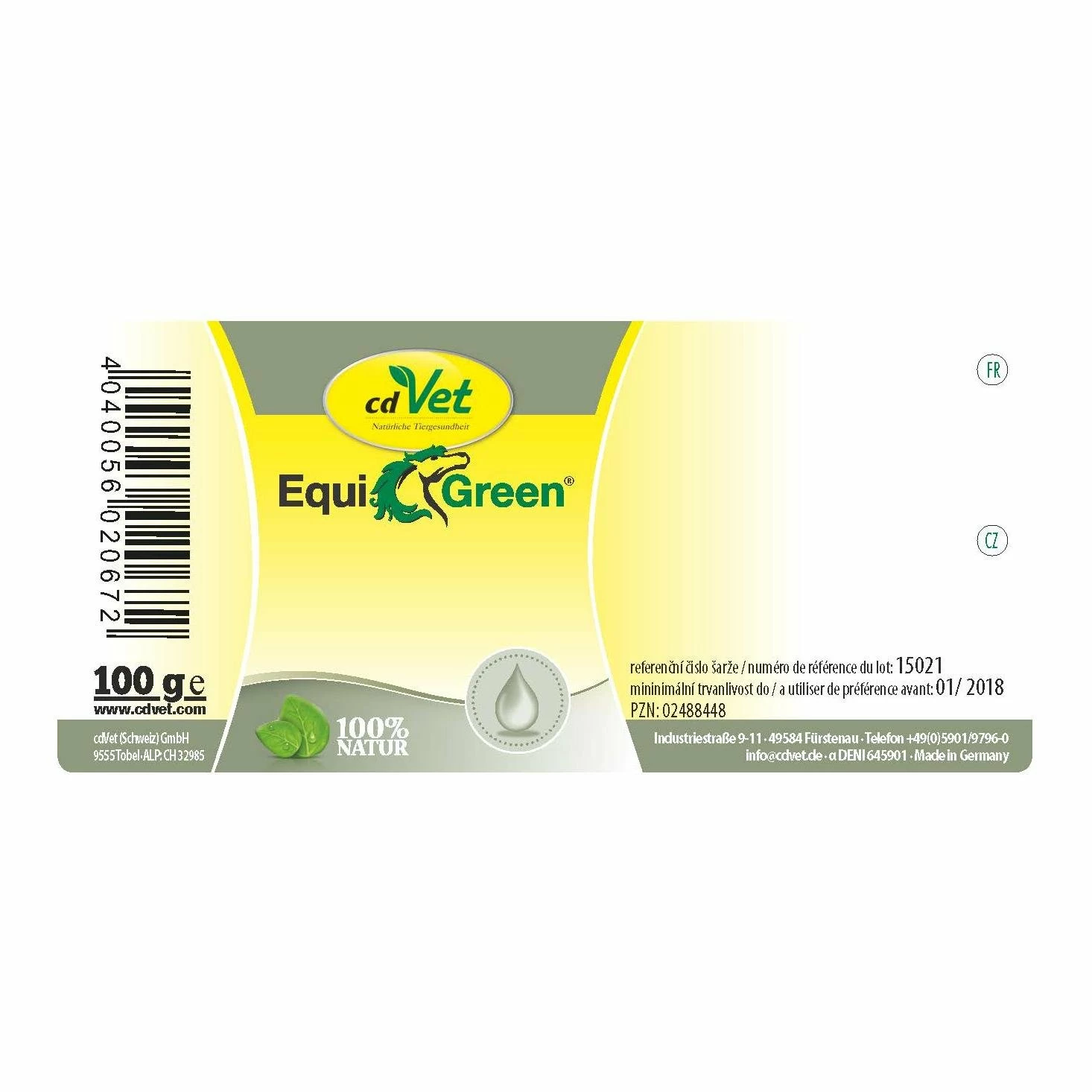 CdVet EquiGreen Hautbalsam - Image 4