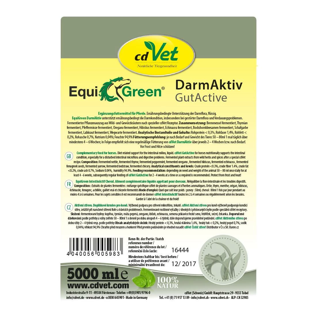 CdVet EquiGreen DarmAktiv - Image 6