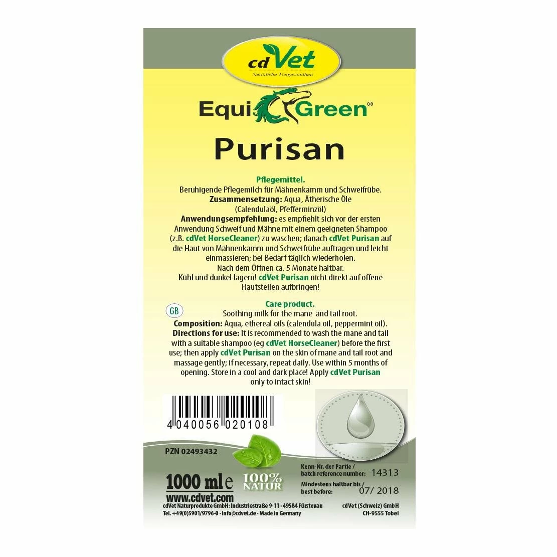 CdVet EquiGreen Purisan - Image 4