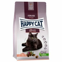 Happy Cat Trockenfutter Sterilised Atlantik-Lachs