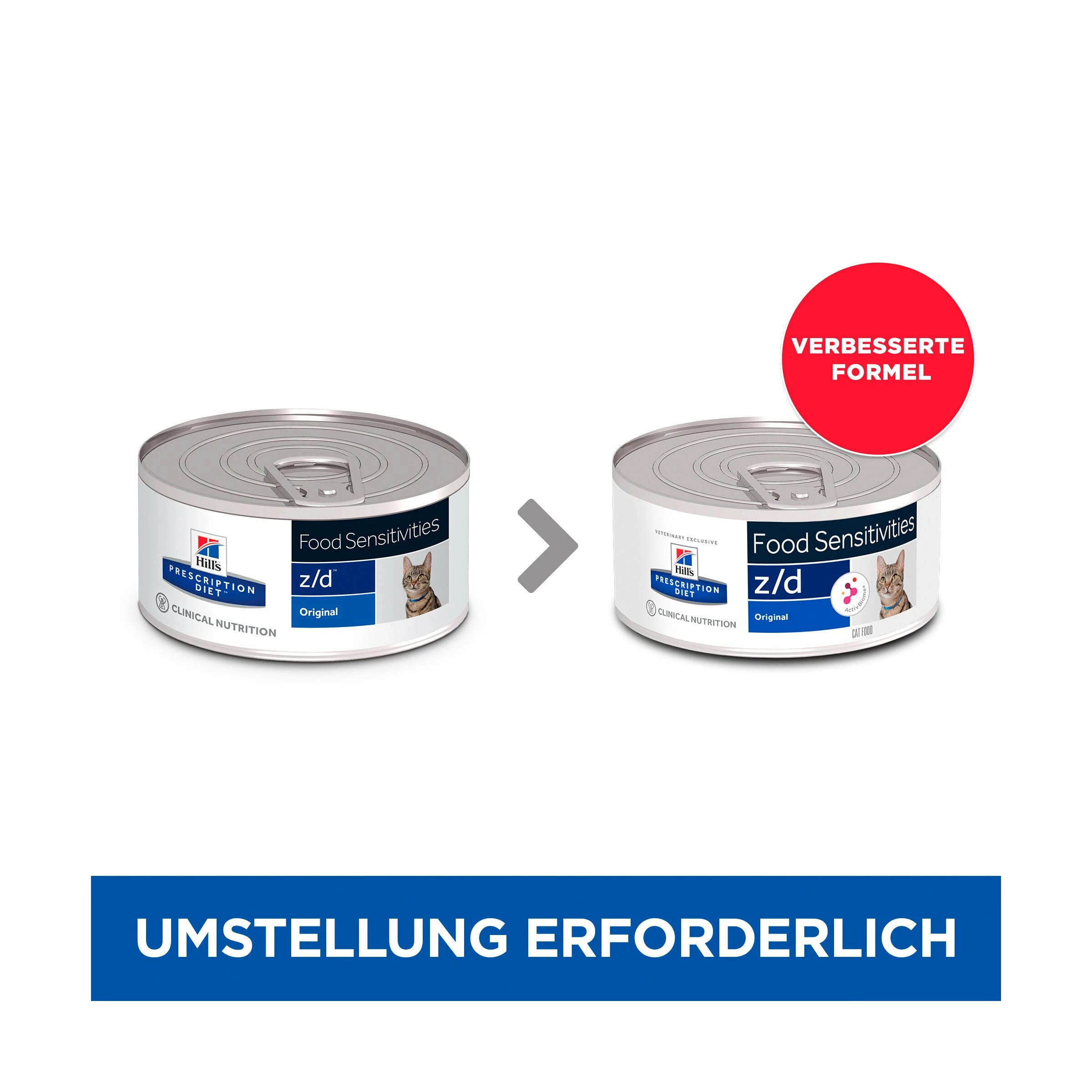 Hill's VET Katze Nassfutter Prescription Diet Z/d Food Sensitivities - Image 2