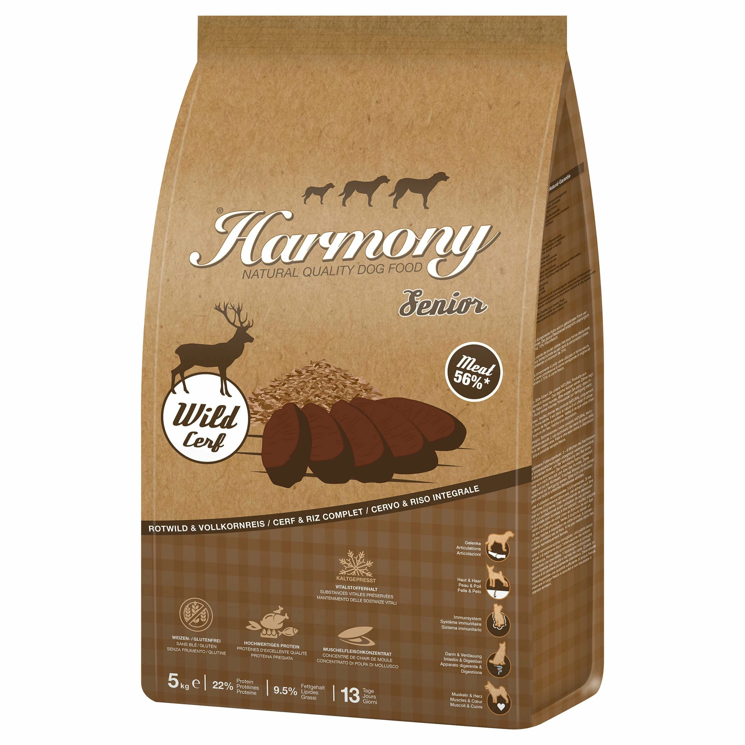 Harmony Dog Natural Rotwild & Reis Senior