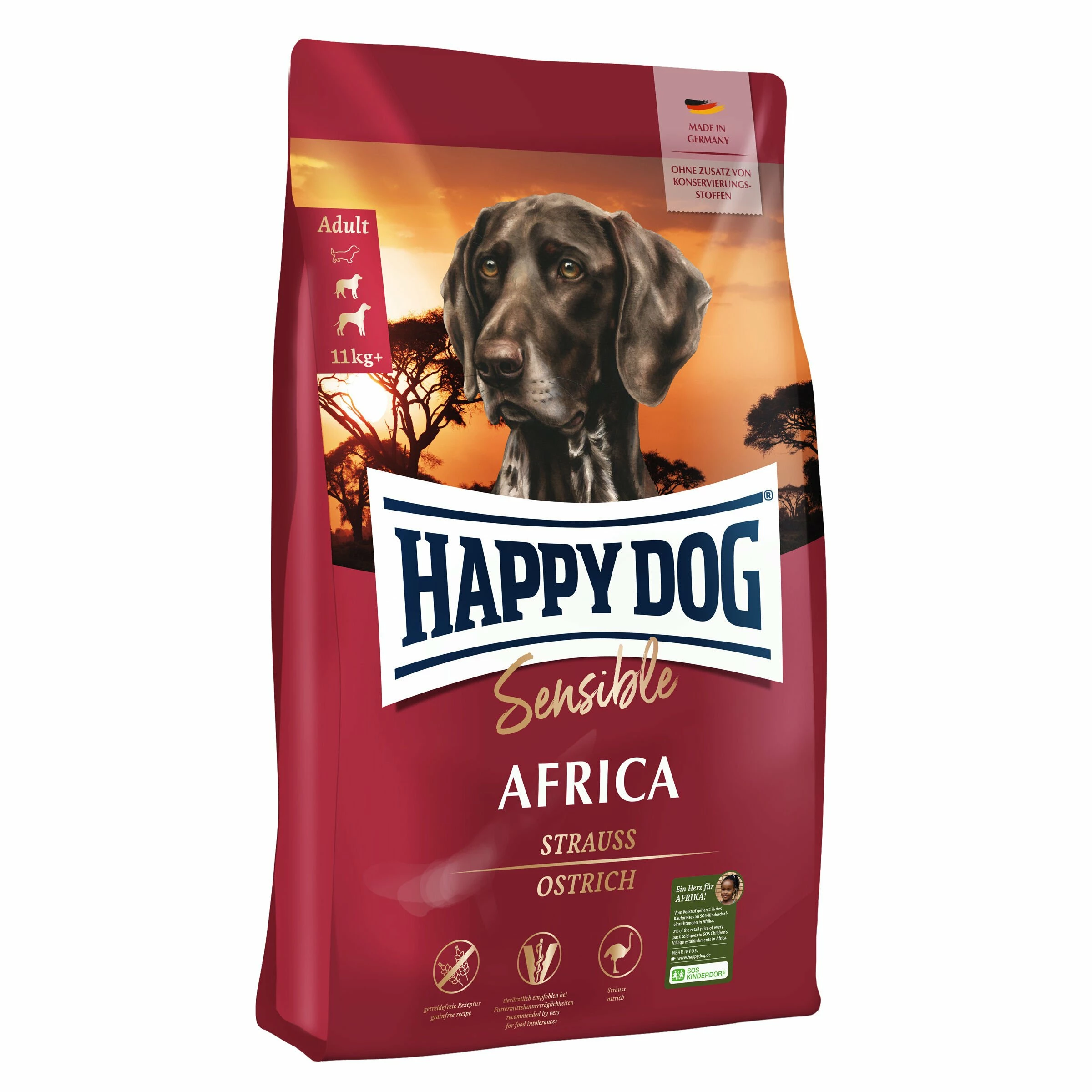 Happy Dog Hundefutter Sensible Africa - Image 2