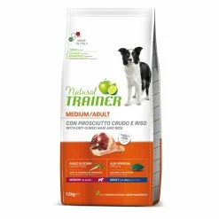 Trainer Hundefutter Natural Medium Adult Rohschinken