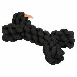 D&D Rope Toys Hundespielzeug Dente Schwarz