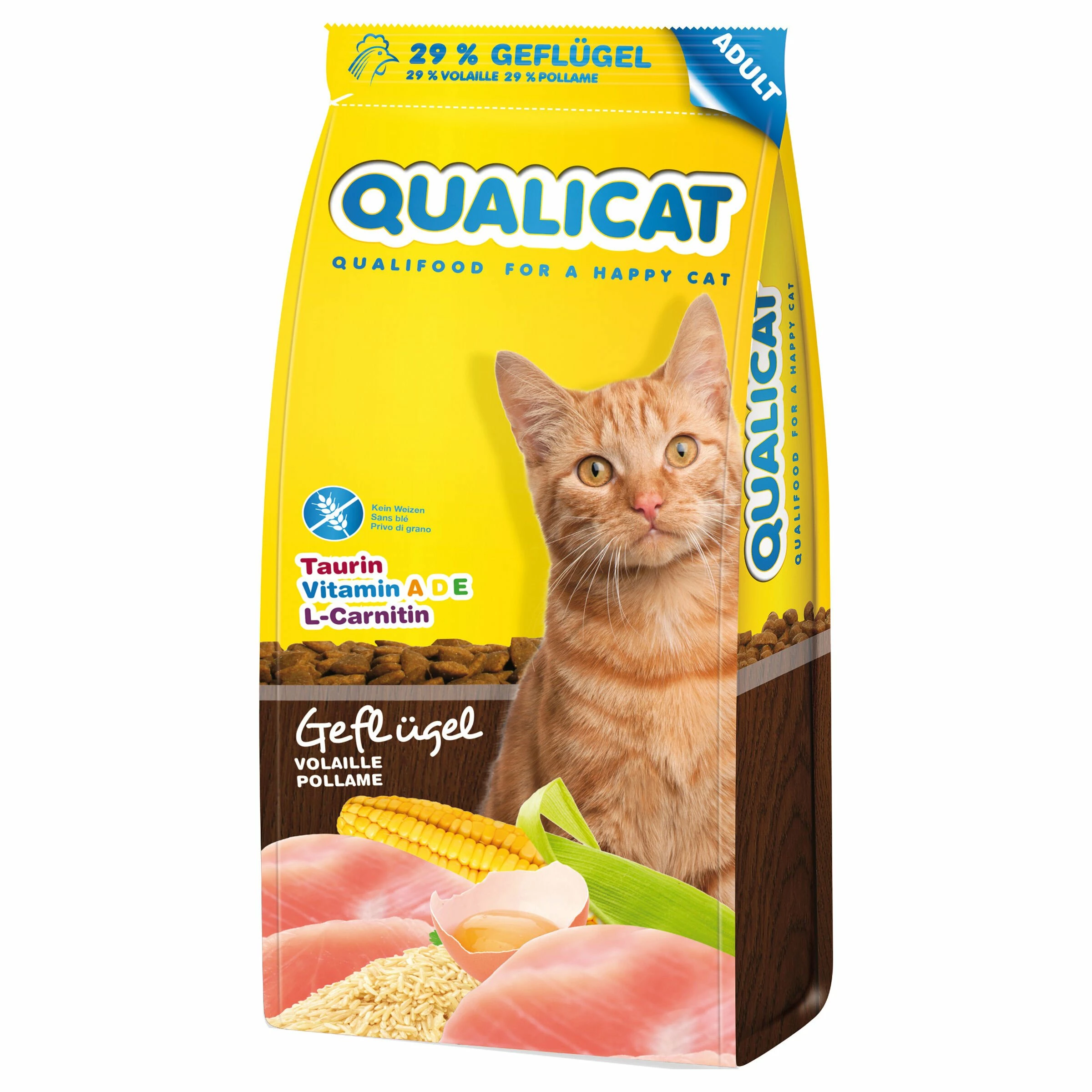 QUALICAT Adult Geflügel Trockenfutter