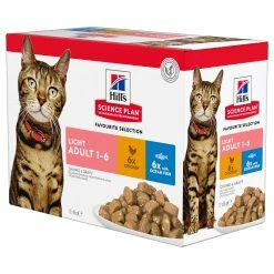 Hill's Katze Science Plan Adult Light Nassfutter Mixed Multipack