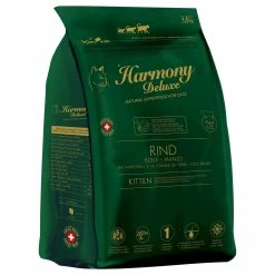 Harmony Cat Deluxe Halbfeuchtes Katzenfutter Kitten Rind