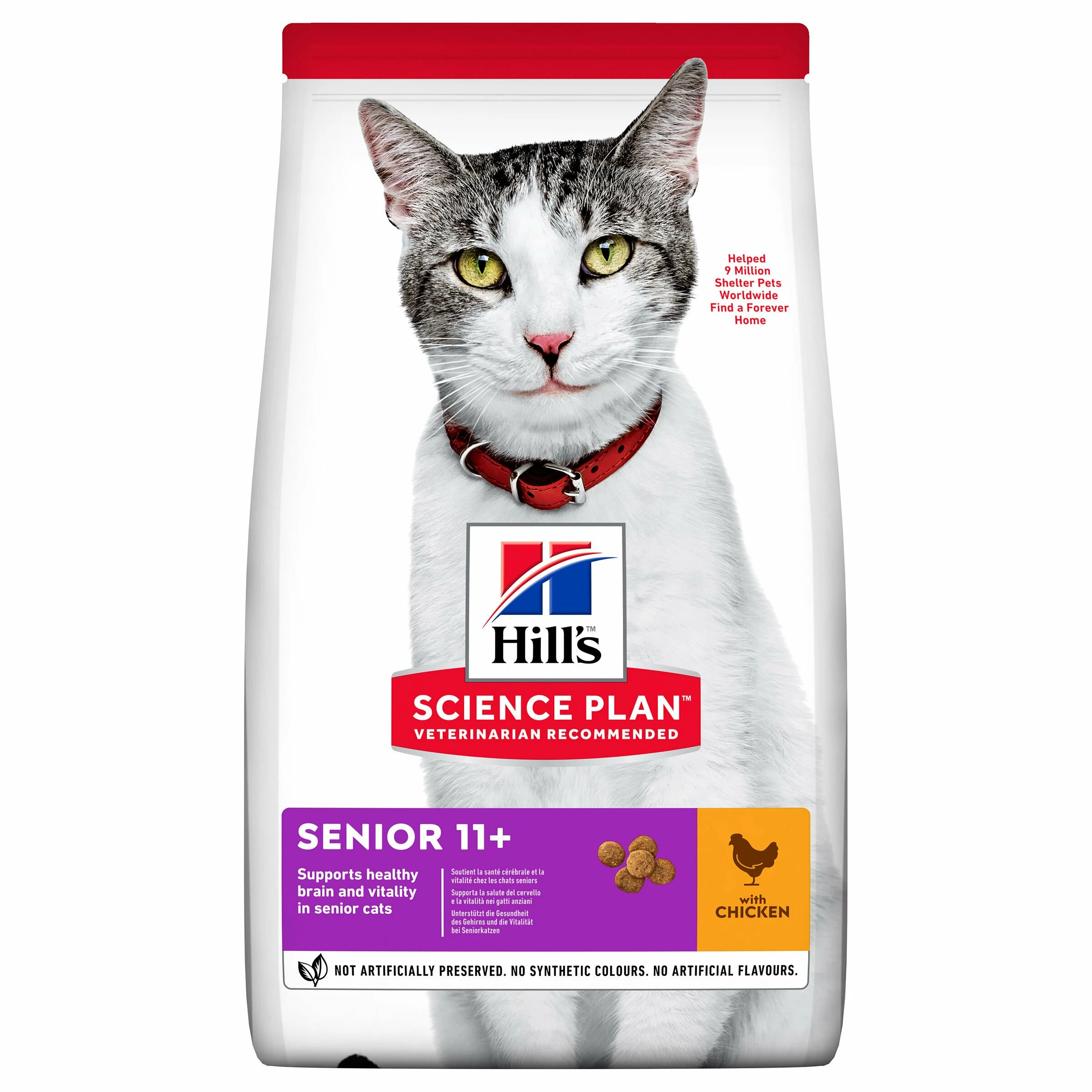 Hill's Katze Science Plan Senior 11+ Trockenfutter Huhn