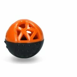 Dog Comets Traktatiebal Moonstone Rund Orange L 13 30kg