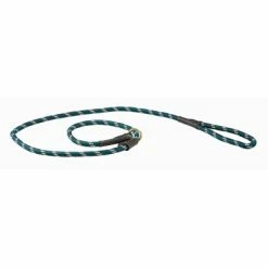 Weatherbeeta Slip Dog Lead Rope Leather Hunter Green/Brown S