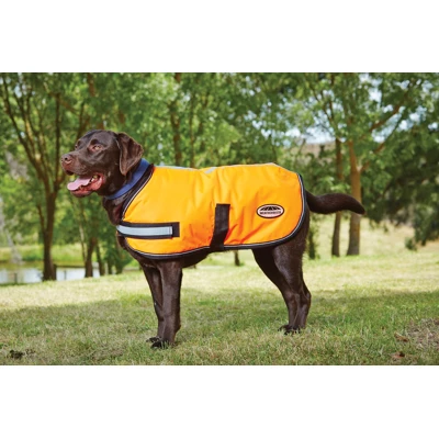 Weatherbeeta Dog Coat Reflektierend Parka 300D Orange 60cm